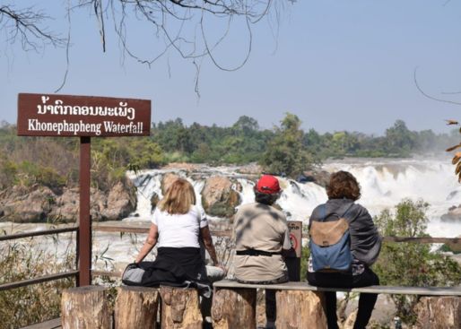 Khone Phapheng Laos Waterfall - majestic waterfall on the banks of the Mekong River