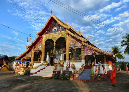 Wat Chomekao Manilat a beautiful temple in Huay Xai