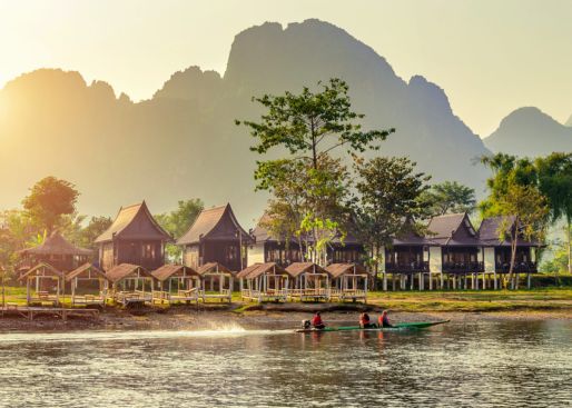 Natural beauty of Mekong River